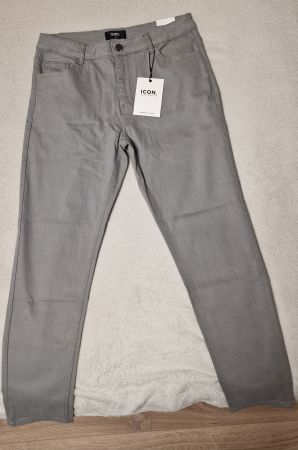 Pantalon gris Icon Amsterdam taille 34