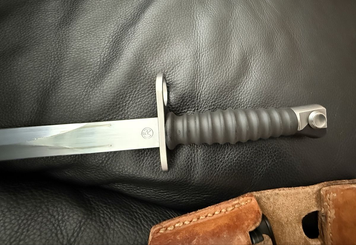 Schweizer Armee Armi bianche: 5 Bajonett Schweizer Armee Messer – Usato da Goldach venduto da Donpancho 3
