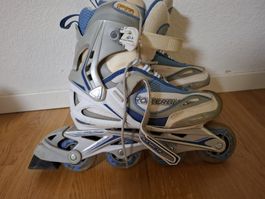 Inlineskates Rollerblade blau weiss Grösse 38 gebraucht