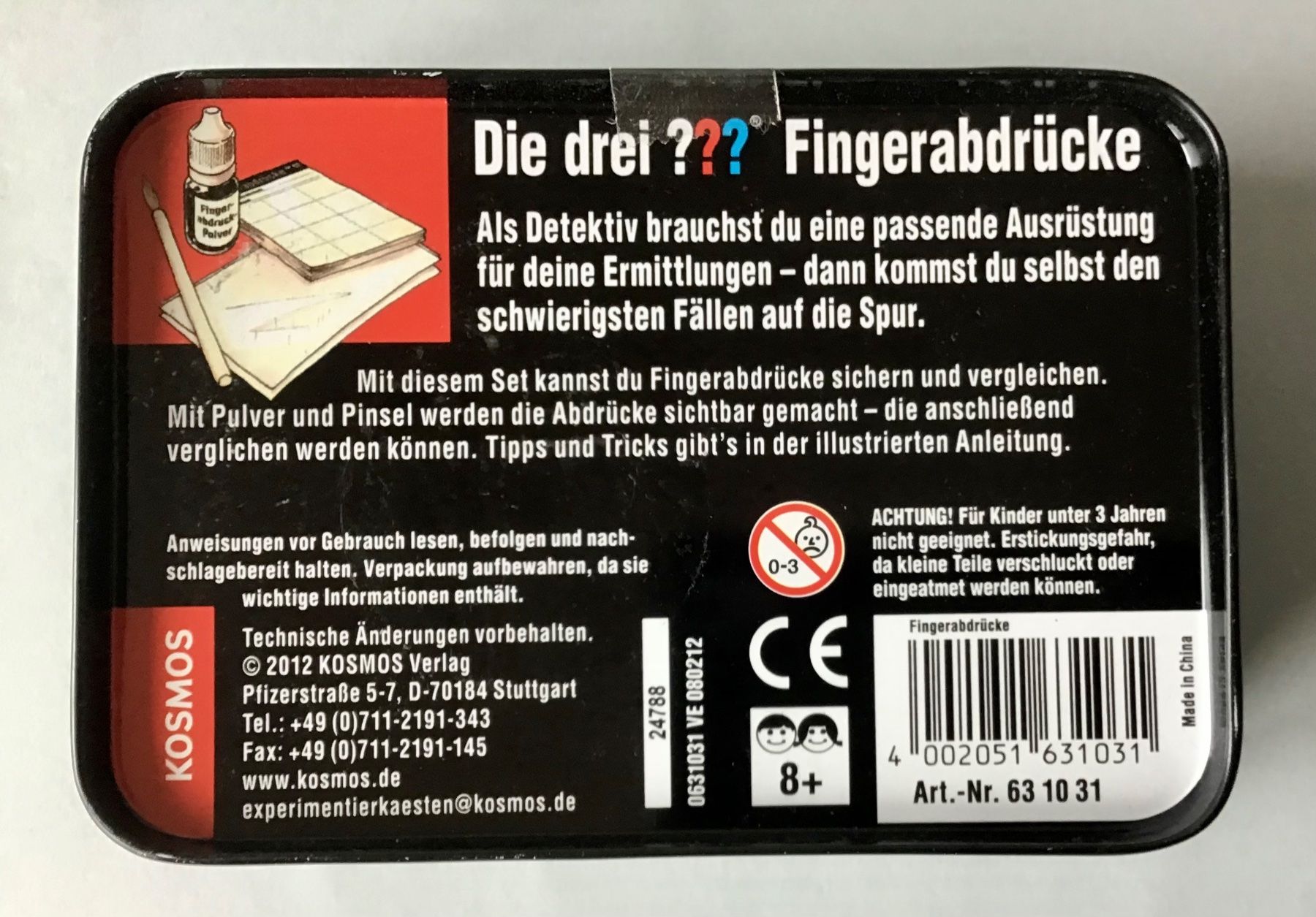 Giocattoli: Box: Die drei ??? Fingerabdrücke – Usato da Bubendorf venduto da Alpenheidi 1