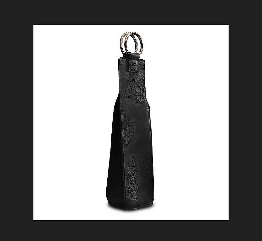 Borse: Sac à bouteille de vin - cuir noir design – Usato da Longirod venduto da asterisqume 2