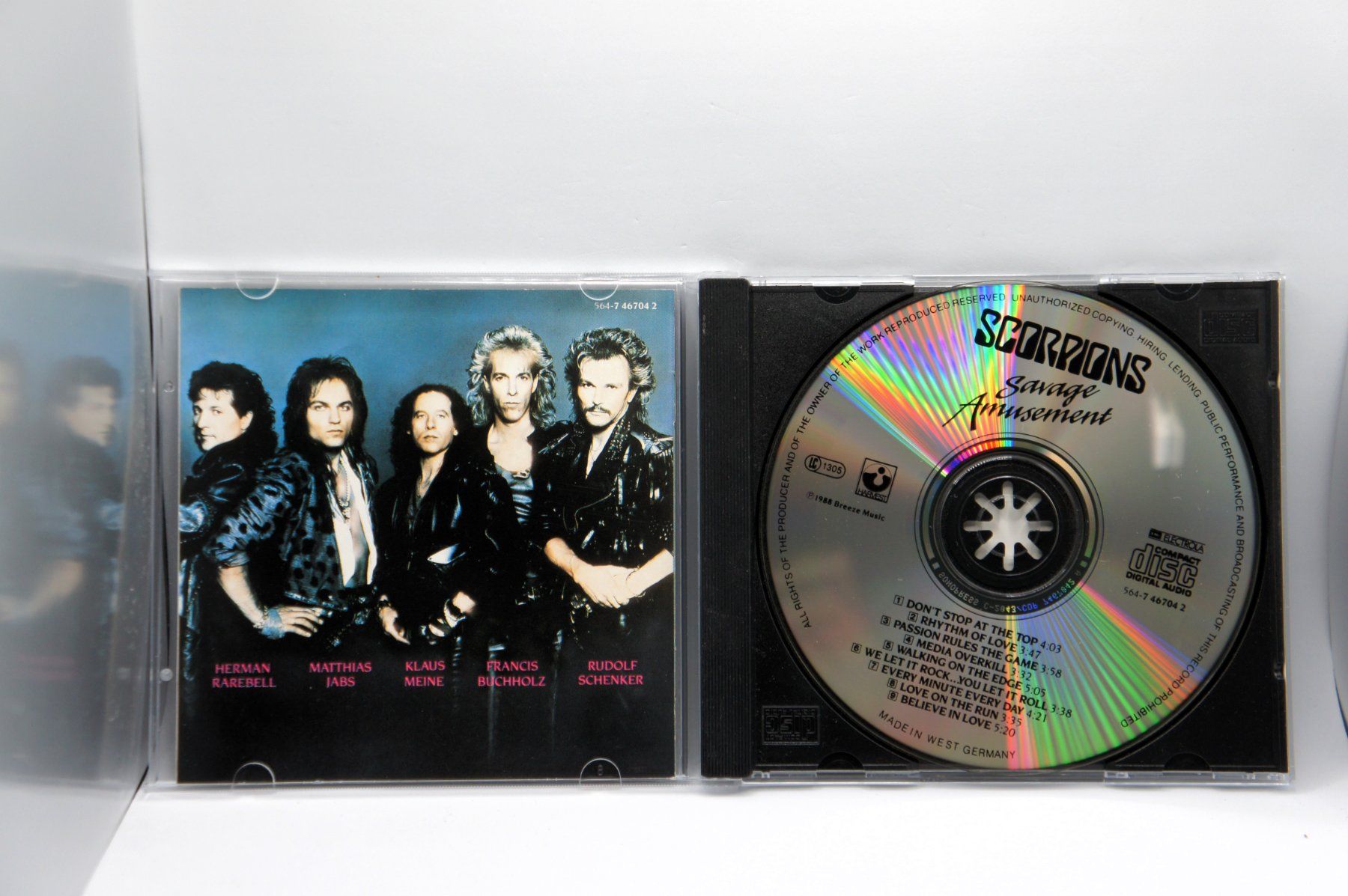 CDs: CD Scorpions – Savage Amusement – D'occasion à Ernetschwil par luisvonerni 2
