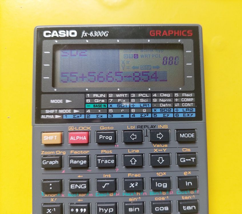 Casio fx outlet 6300