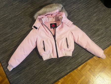 Zavetti Canada Daunenjacke rosa Grösse M gebraucht