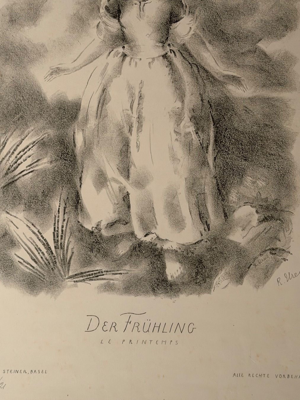 Dipinti: Rudolf URECH Signierte Litho – Usato da Basel venduto da PAUL_ART 3