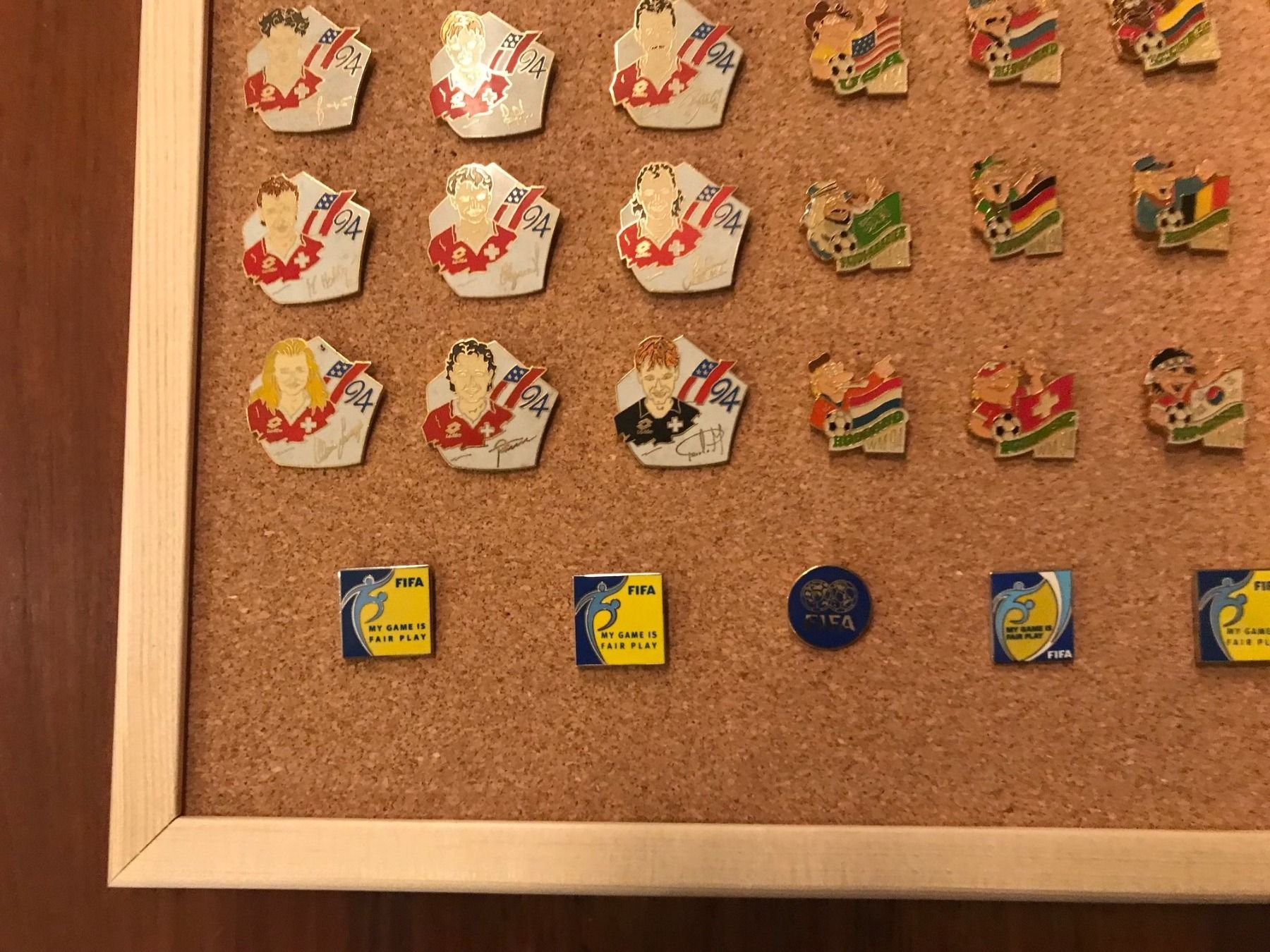 Lavagne: Fusssball WM 1994 - Pin Wand – Usato da Emmenbrücke venduto da DanielStulz62 1