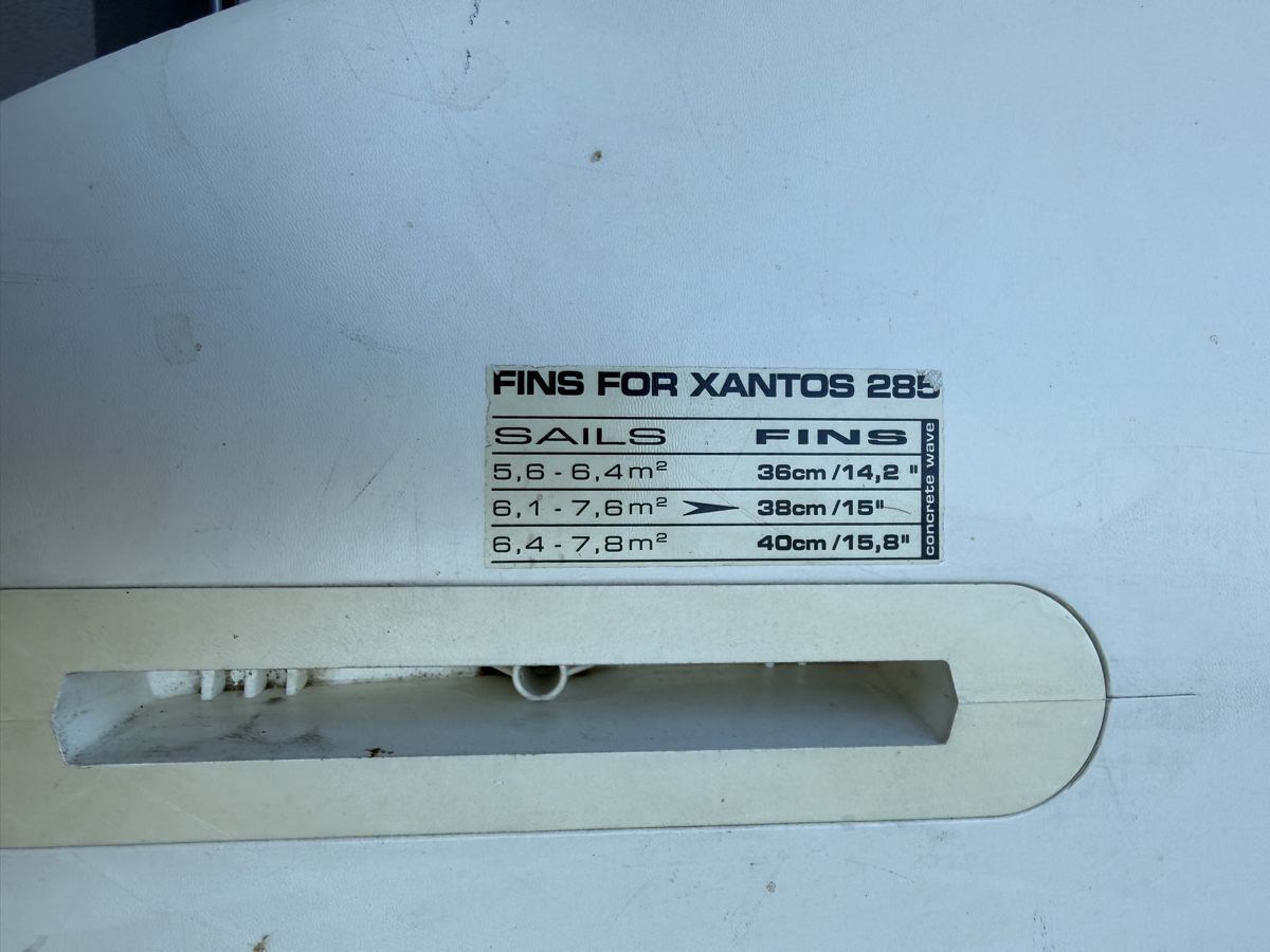Tavole da surf e di nuoto: F2 Xantos 285 Windsurfbrett Limited Edition Gebraucht – Usato da Erlinsbach SO venduto da n123h 3