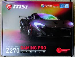 MSI Z270 GAMING PRO CARBON Motherboard used