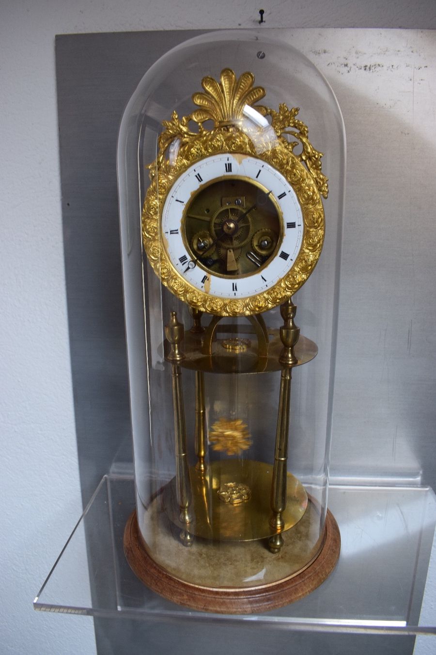 Orologi da terra & Orologi da parete: Pendule squelette Empire – Usato da St-Légier-Chiésaz venduto da Antichorloge