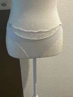 2x Damen Slip weiss mit Spitzen