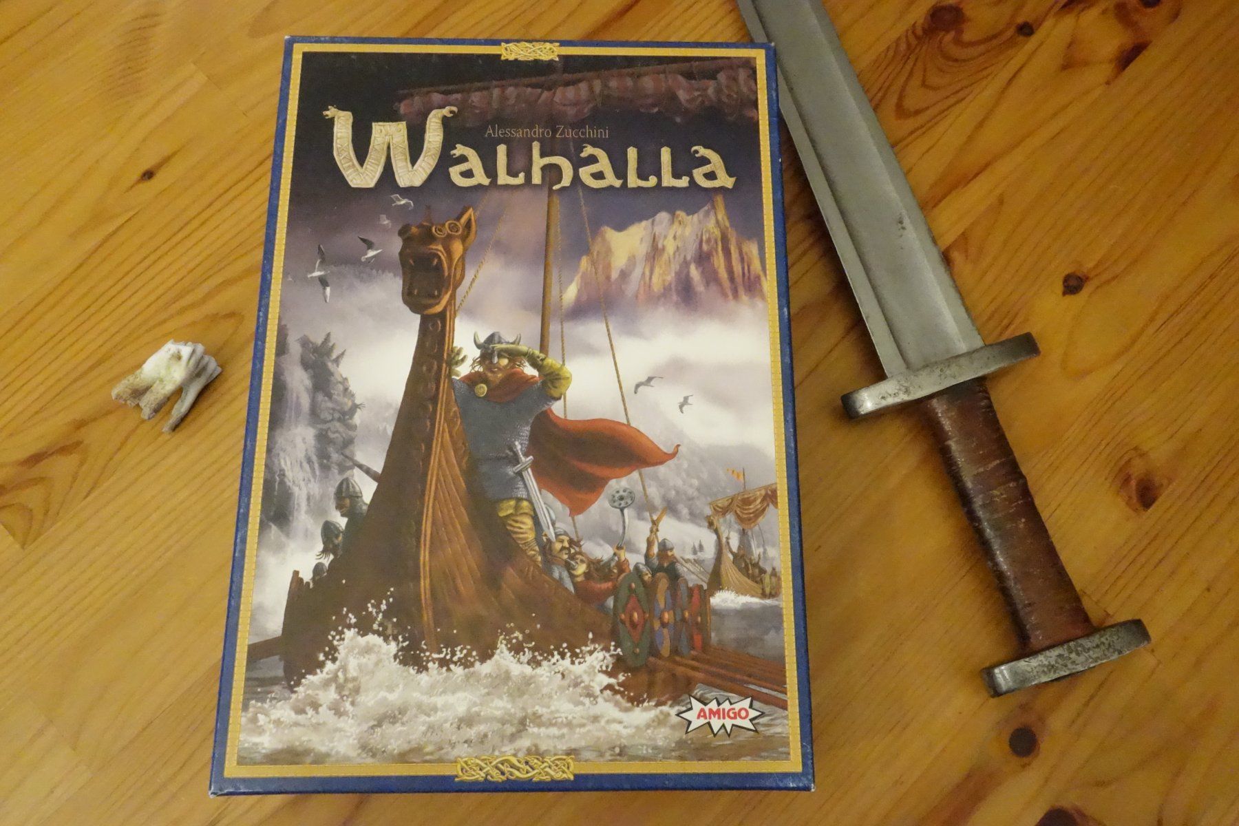 Amigo Giochi: Walhalla Gesellschaftsspiel (Wikinger, Drachenschiff) – Usato da Büren NW venduto da Arngrimur