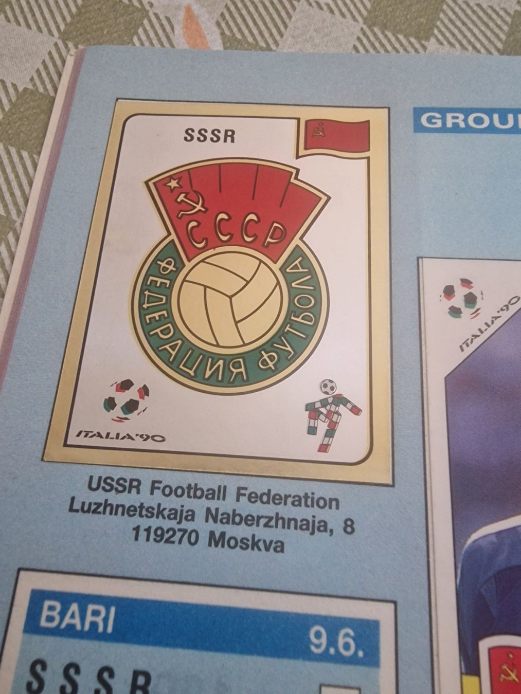 Panini Sammelbilder & Trading cards: Panini WM 1990 Album - schweizer Version – Gebraucht aus Adliswil von vendor123 4
