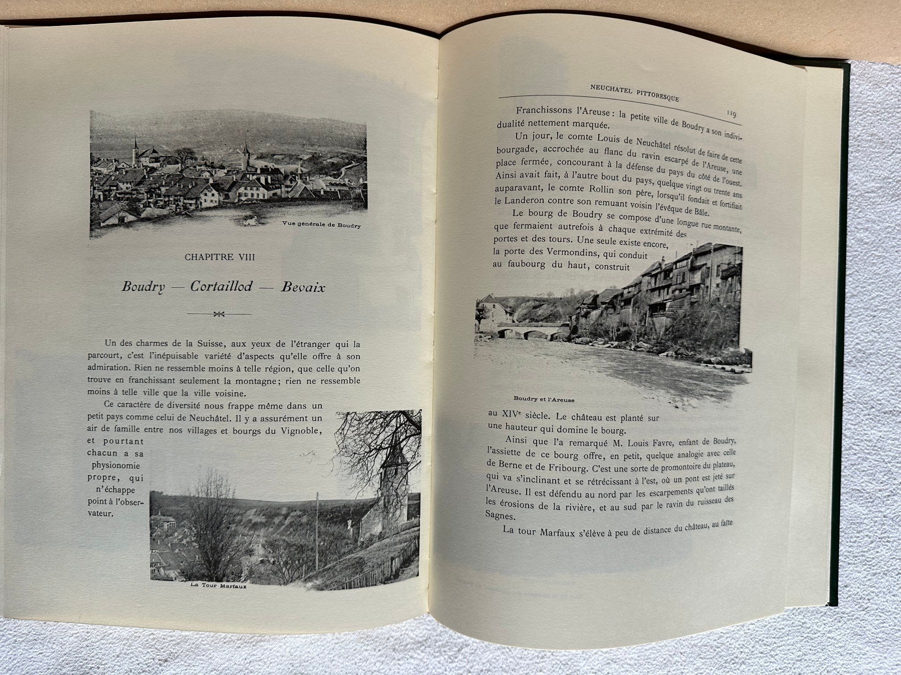 Libri: Livre "Neuchâtel pittoresque" de Philippe Godet – Usato da Ste-Croix venduto da BuffetSC 7