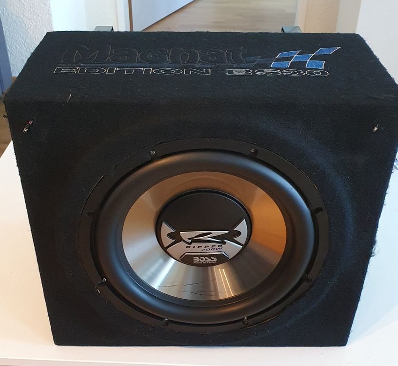 Subwoofer Boss, Ripper 600W + Verstärker Kaufen auf Ricardo