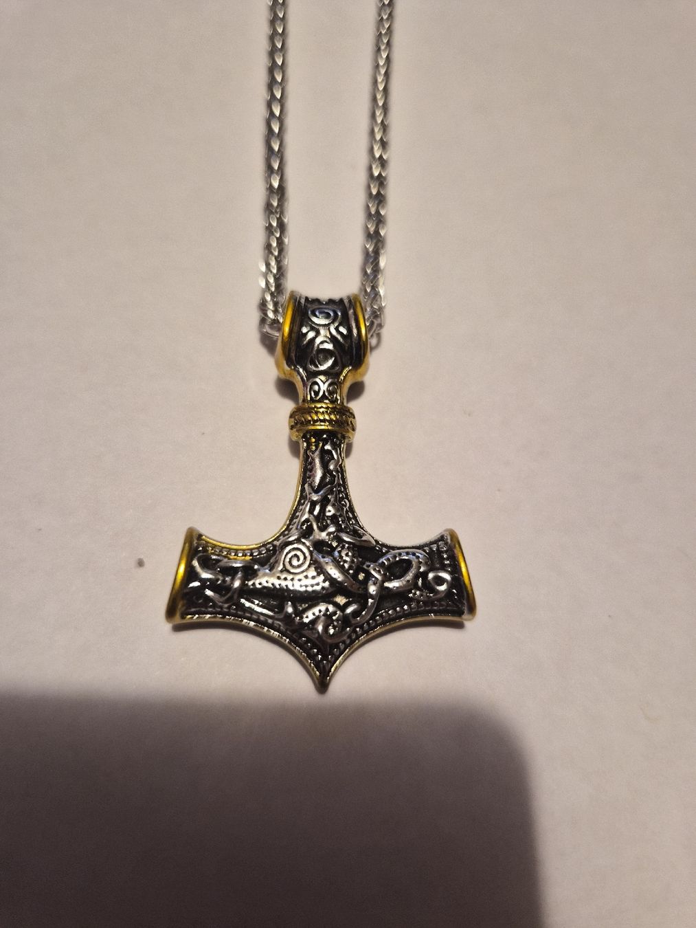Catenine: collier marteau de thor viking – Nuovo (secondo la descrizione) da Senèdes venduto da hen_fw8b