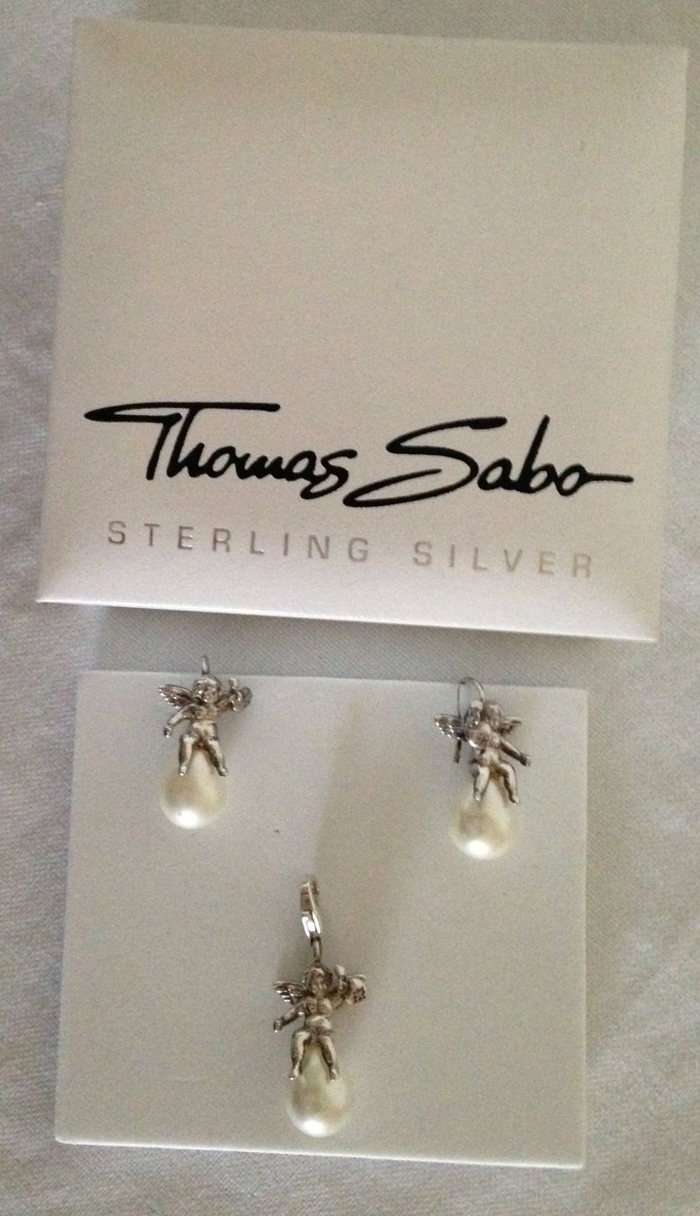 Thomas Sabo Altri gioielli: Schmuckset Thomas Sabo Engel Perlen Silber – Usato da Dübendorf venduto da alracfo 2
