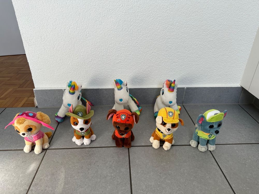 Pl schtiere Paw Patrol Einhorn Kaufen Auf Ricardo