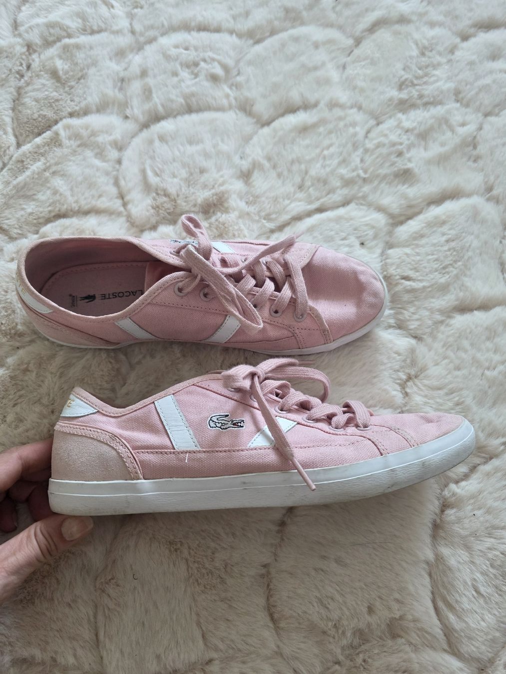 Lacoste Scarpe da donna: Lacoste Damen Turnschuhe rosa Grösse 40, original – Usato da Eggenwil venduto da Schramy 2