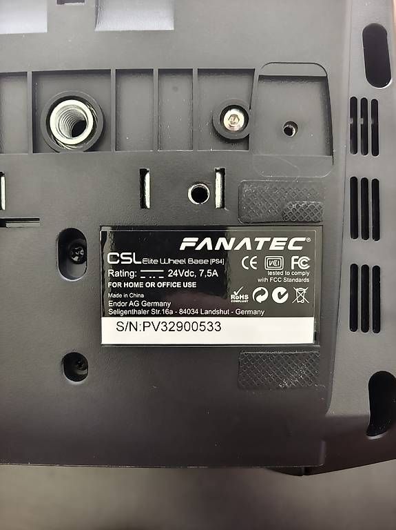 Fanatec Controller: Fanatec CSL Elite Wheel Base (PS4 / PS5 / PC) – Usato da Rekingen AG venduto da BruBor 1