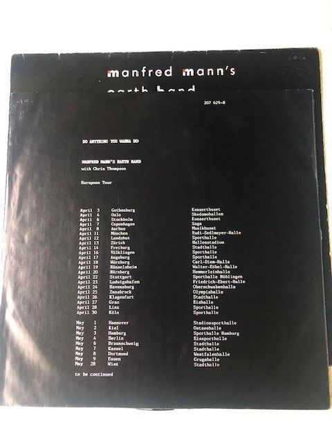 Dischi in vinile: Manfred Mann's Earth Band – Usato da Aarwangen venduto da Jukebox3 4