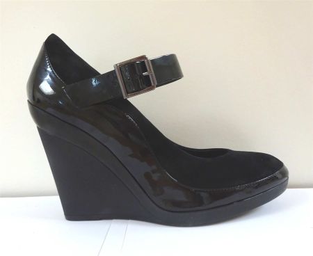 Hogan - Neue Wedges / Keilpumps - schwarz -  Grösse 40