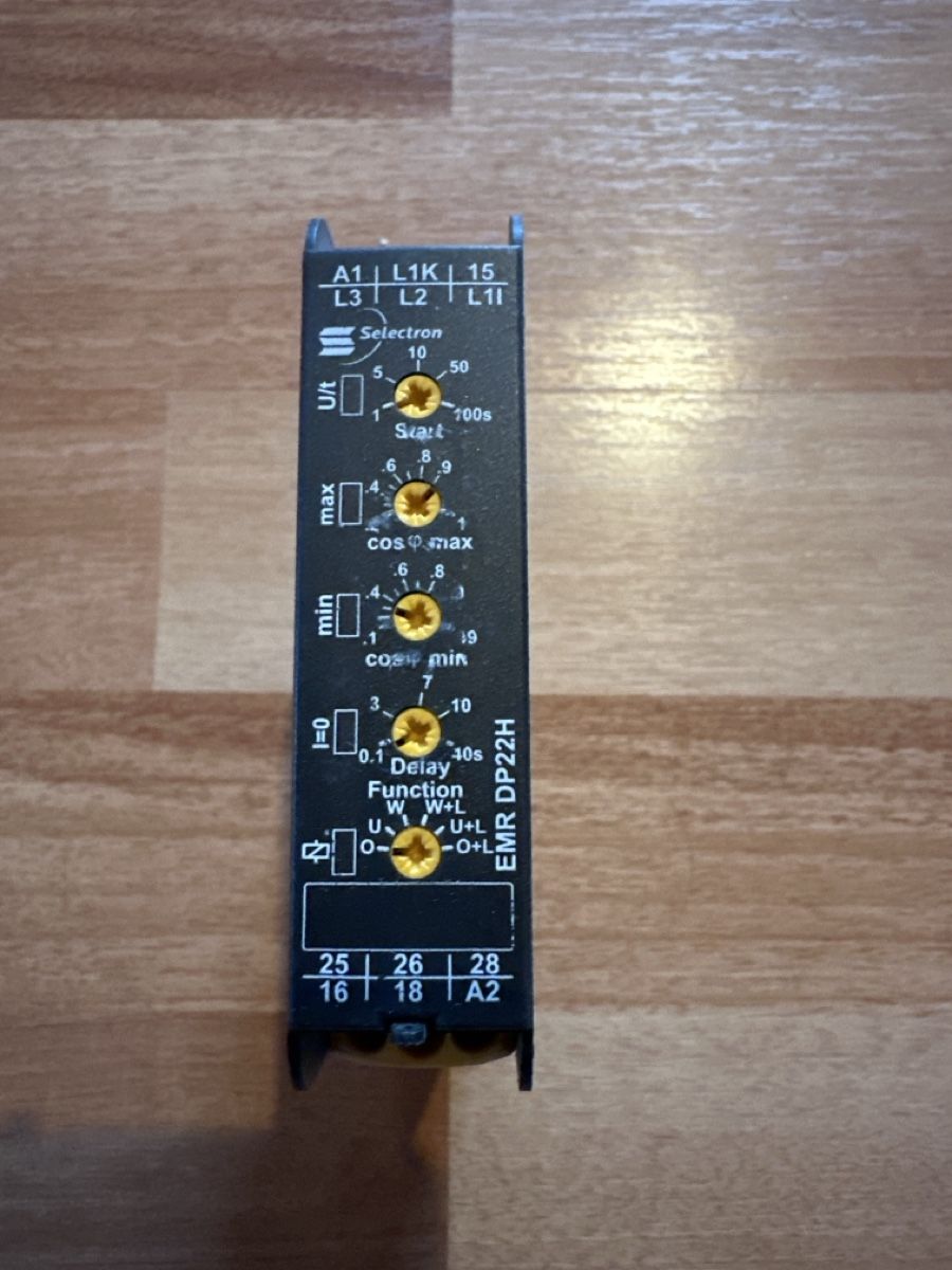 Steuerung: Selectron Überwachungsrelais EMR DP22H – Gebraucht aus Wald AR von sim_m9vw