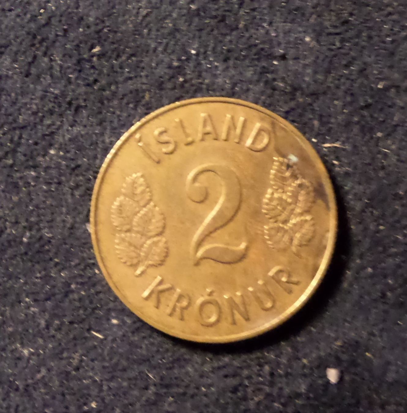 Tutti le monete: ISLANDE  2 KRONUR 1958 – Usato da Nyon venduto da an54 1