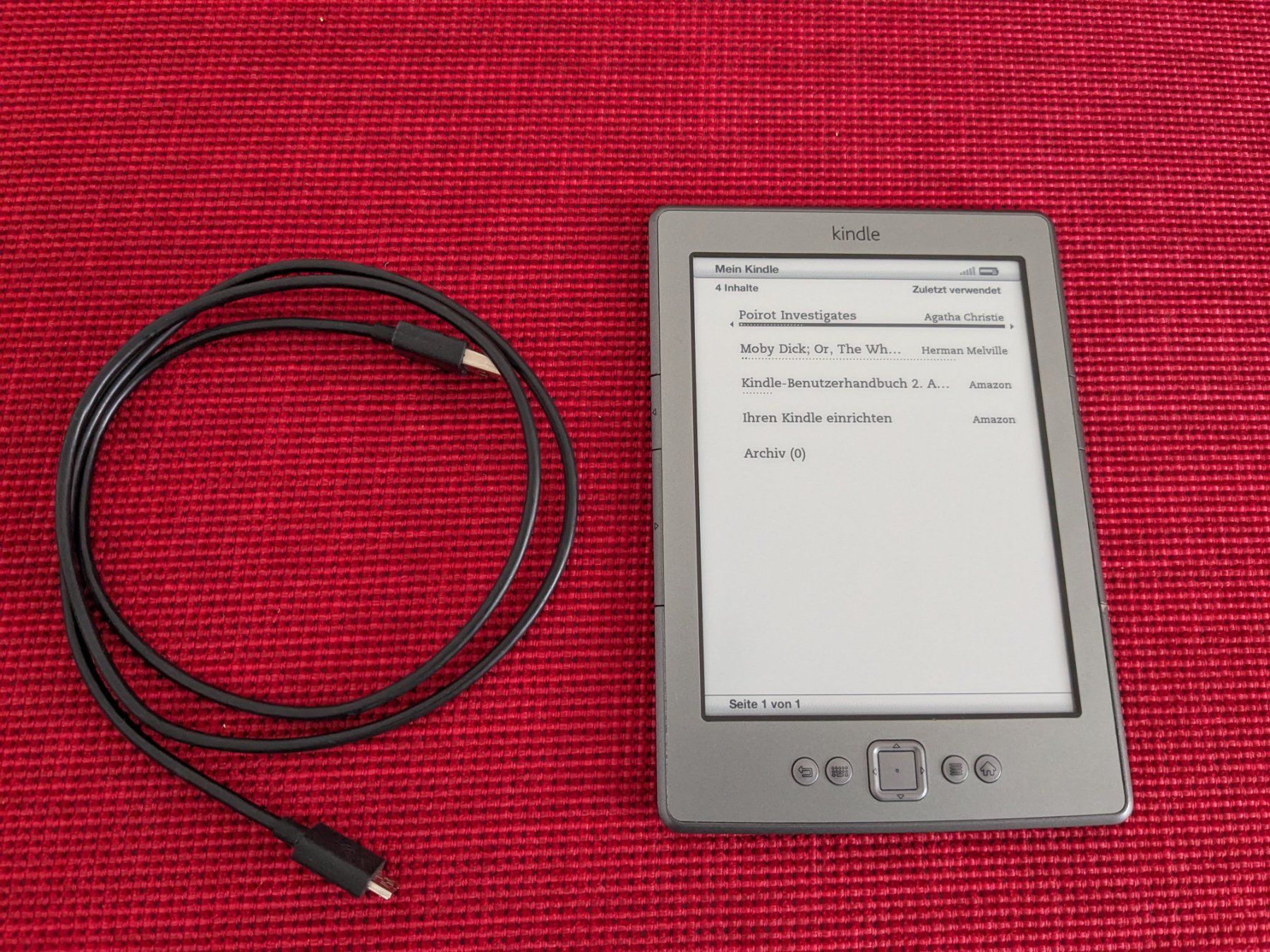 Amazon Tablet PC: Amazon Kindle 4 e-Reader – Gebraucht aus Bern von ricobrj 3