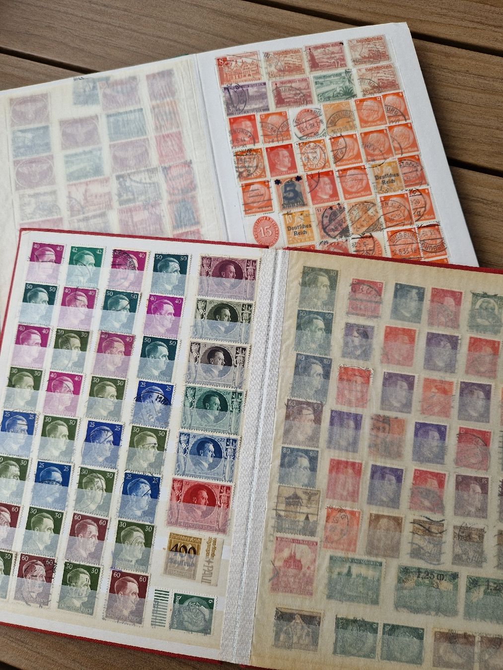 Tous les timbres: Zwei Alben Deutsches Reich Briefmarken – D'occasion à St. Gallen par Enrico_SG 1
