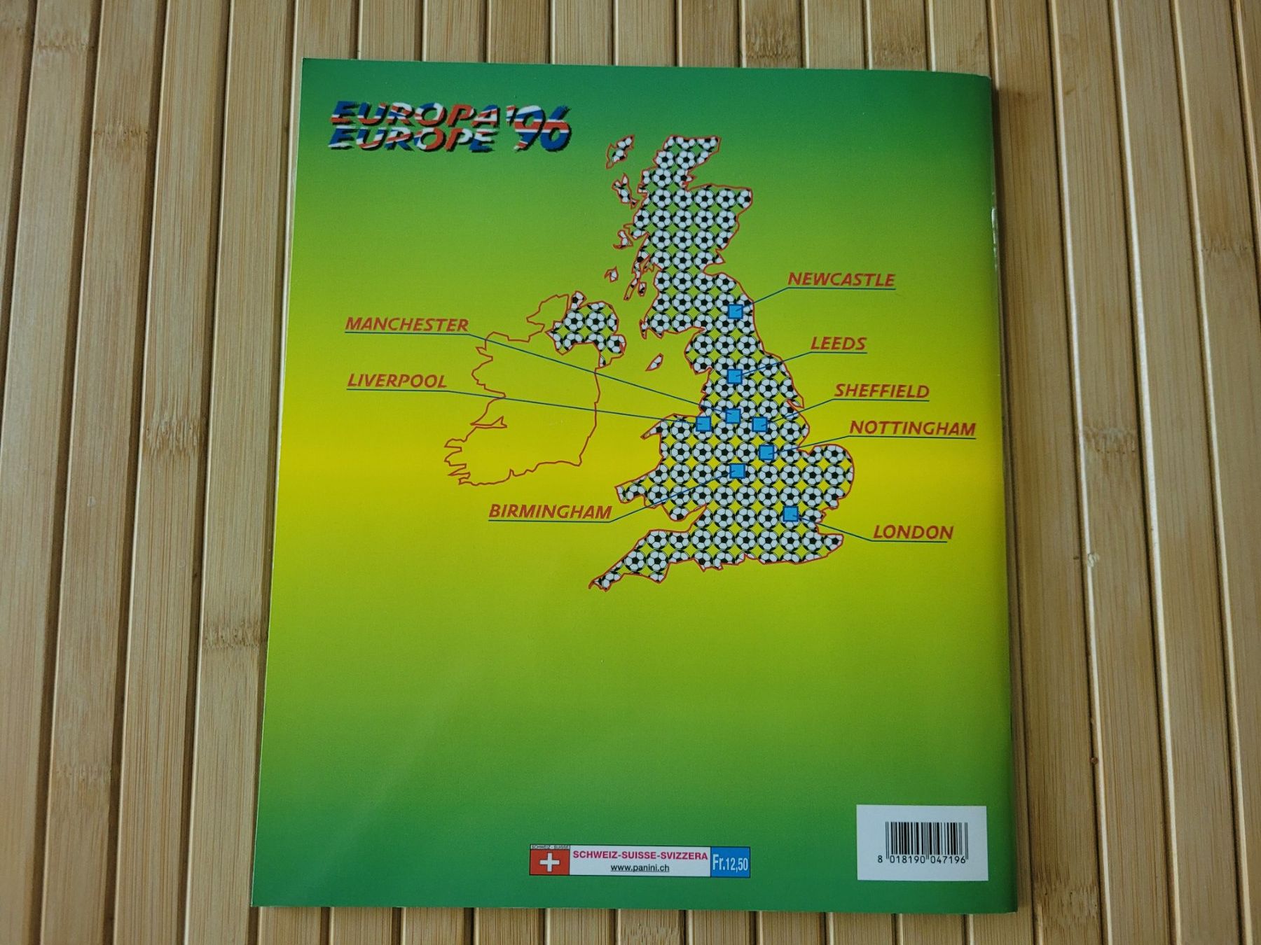 Panini Album: Panini Album EURO 96 - Druckversion – Nuovo (secondo la descrizione) da Nürensdorf venduto da spartacus64 5
