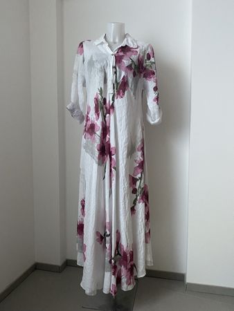 Vestito lungo floreale taglia L un nuovo