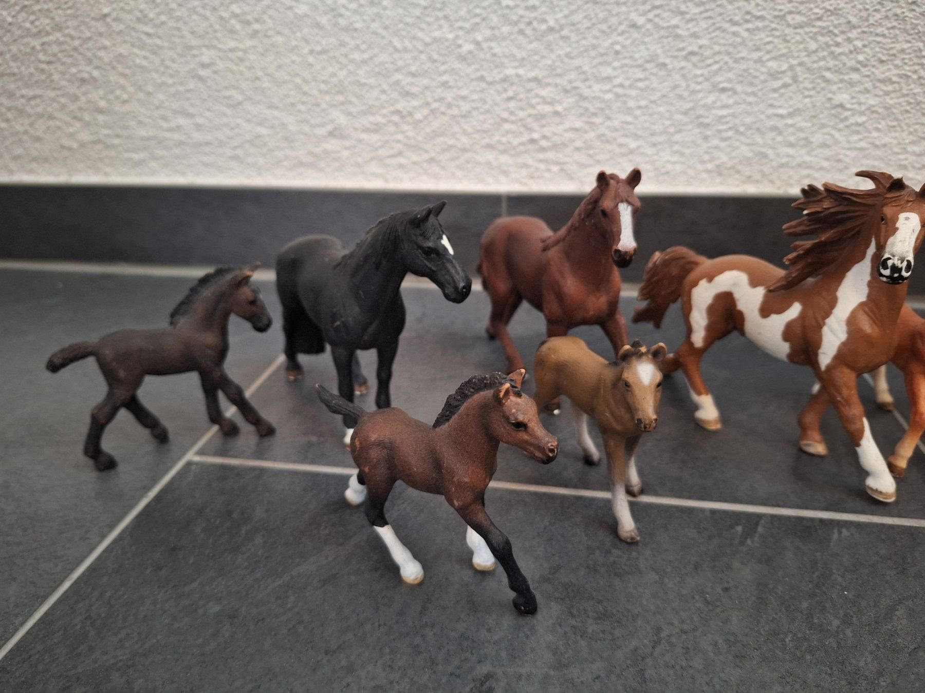 Schleich Spielzeuge: Schleich Pferde und Esel (Set 3) – Gebraucht aus Pfungen von peka123 1