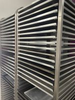 2 X Chariot Inox 64-52 + 40 plaques