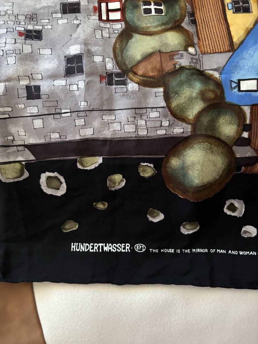 Foulard & Sciarpe: Hundertwasser  foulard – Usato da Zürich venduto da BredaB 3
