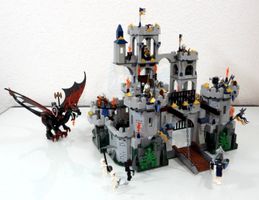 LEGO CASTEL RITTER BURG, 7094 Castle King's Castle Siege