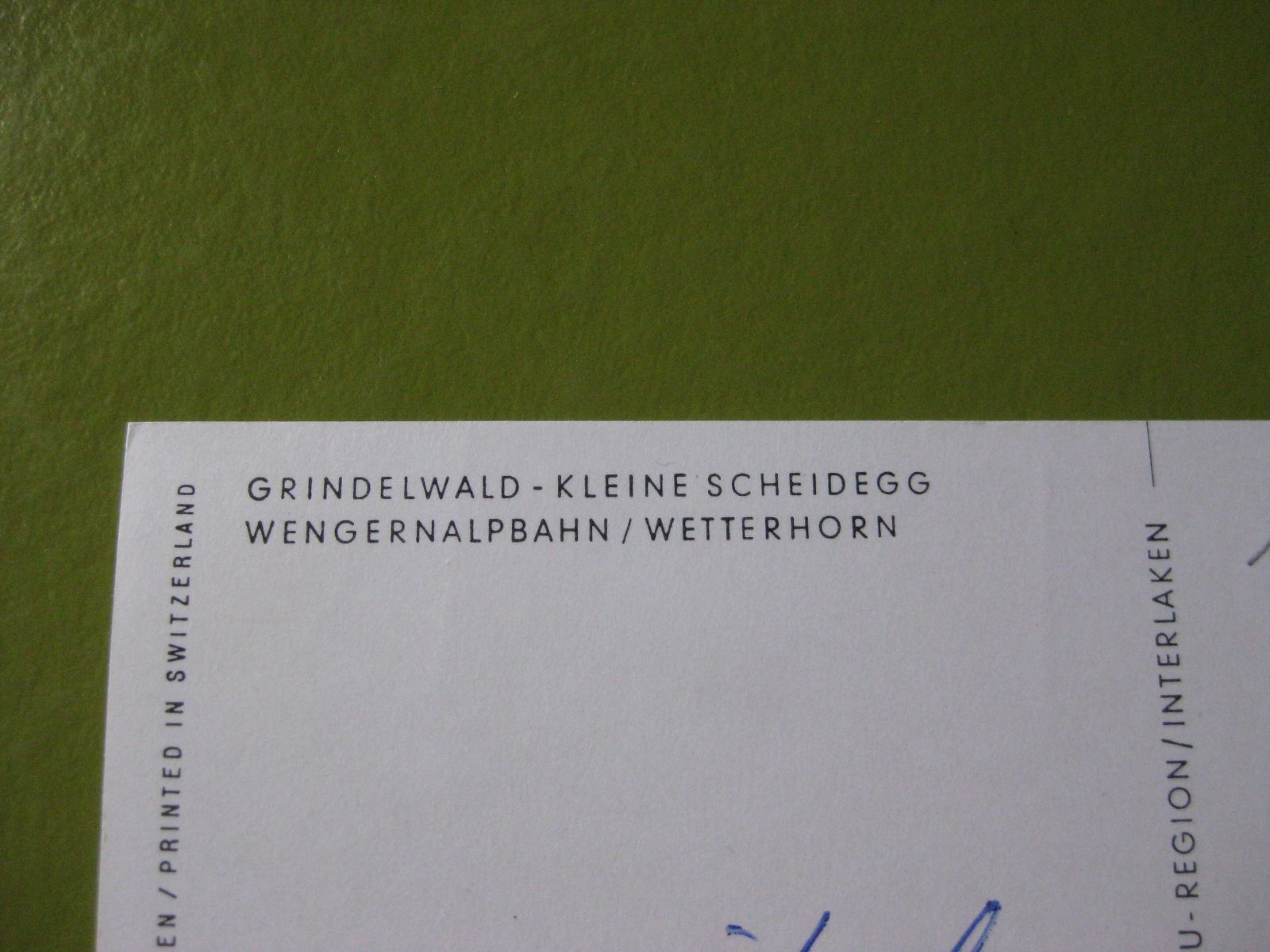 Cartoline postali: AK Grindelwald Kleine Scheidegg mit Zug – Usato da Malters venduto da Marosko 2