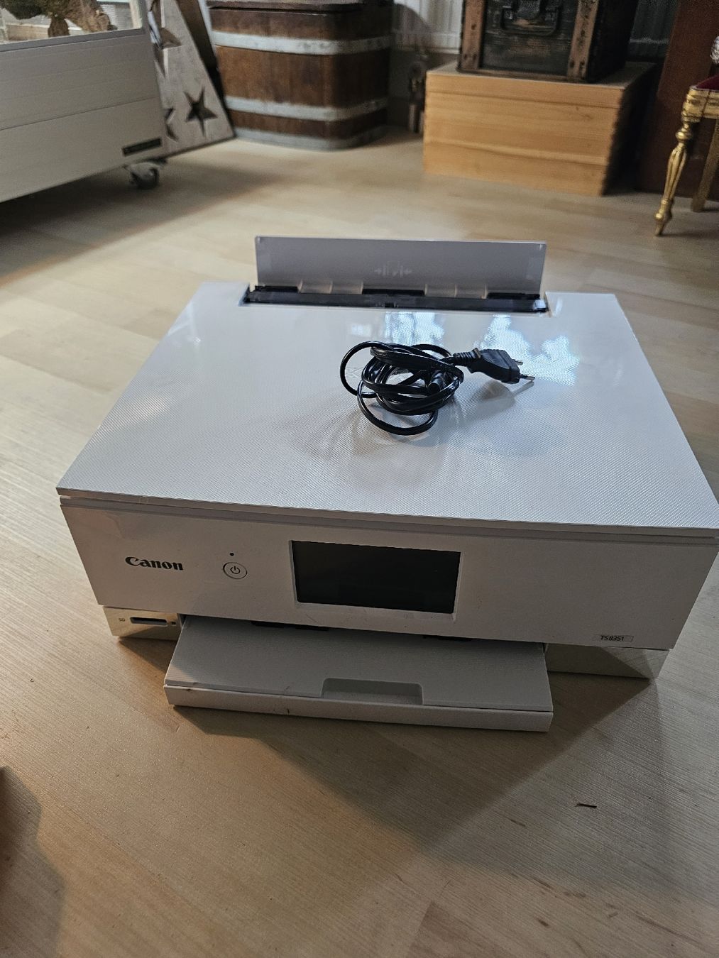 Canon Stampanti: Canon TS8351 Drucker,  mit Tinte! – Difettoso da Fahrwangen venduto da Nepomuk21