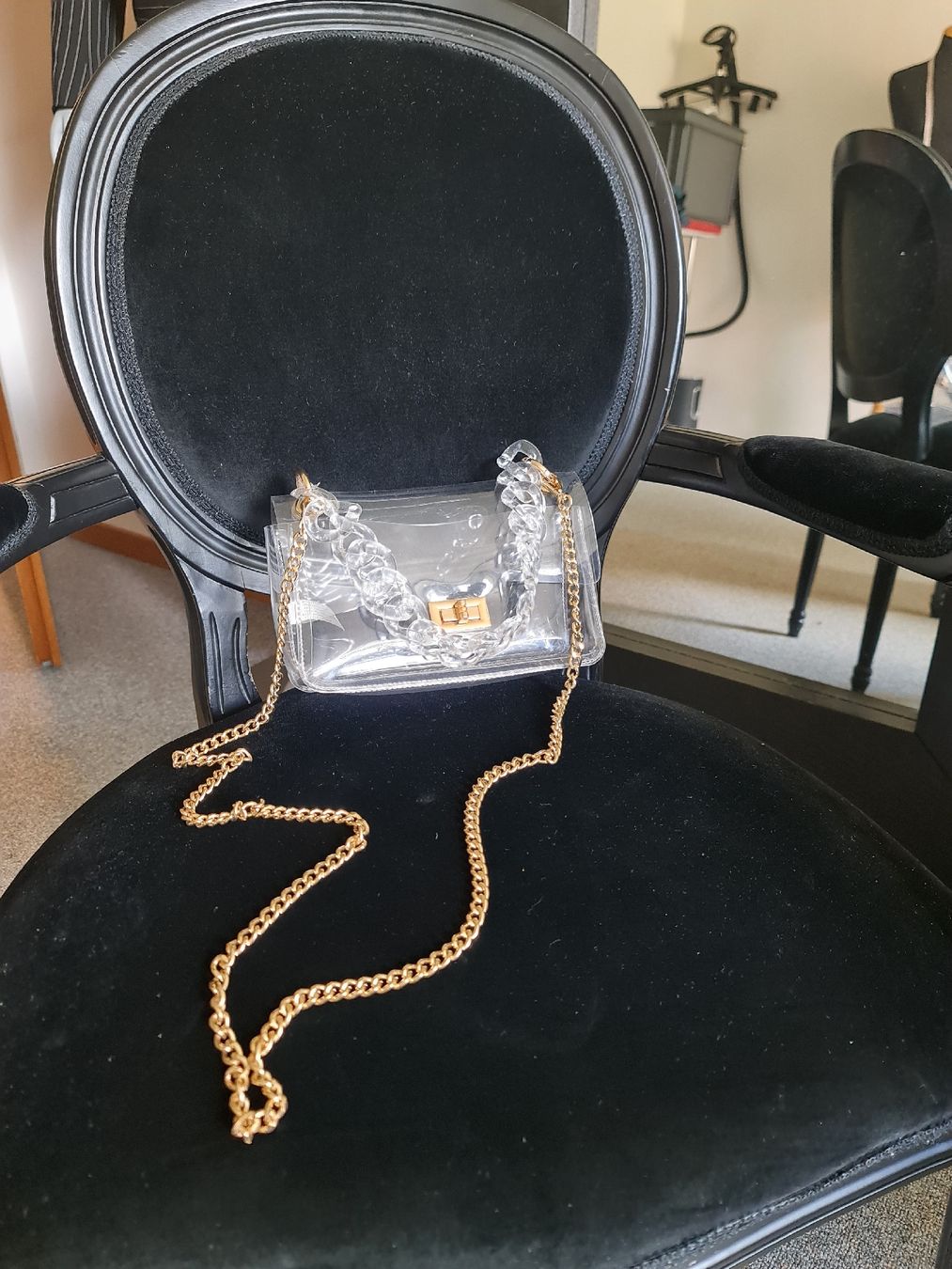 Borse da donna: Transparent Chain Bag - Summer Ready and Super Chic! – Usato da Zürich venduto da joa_26k8 1