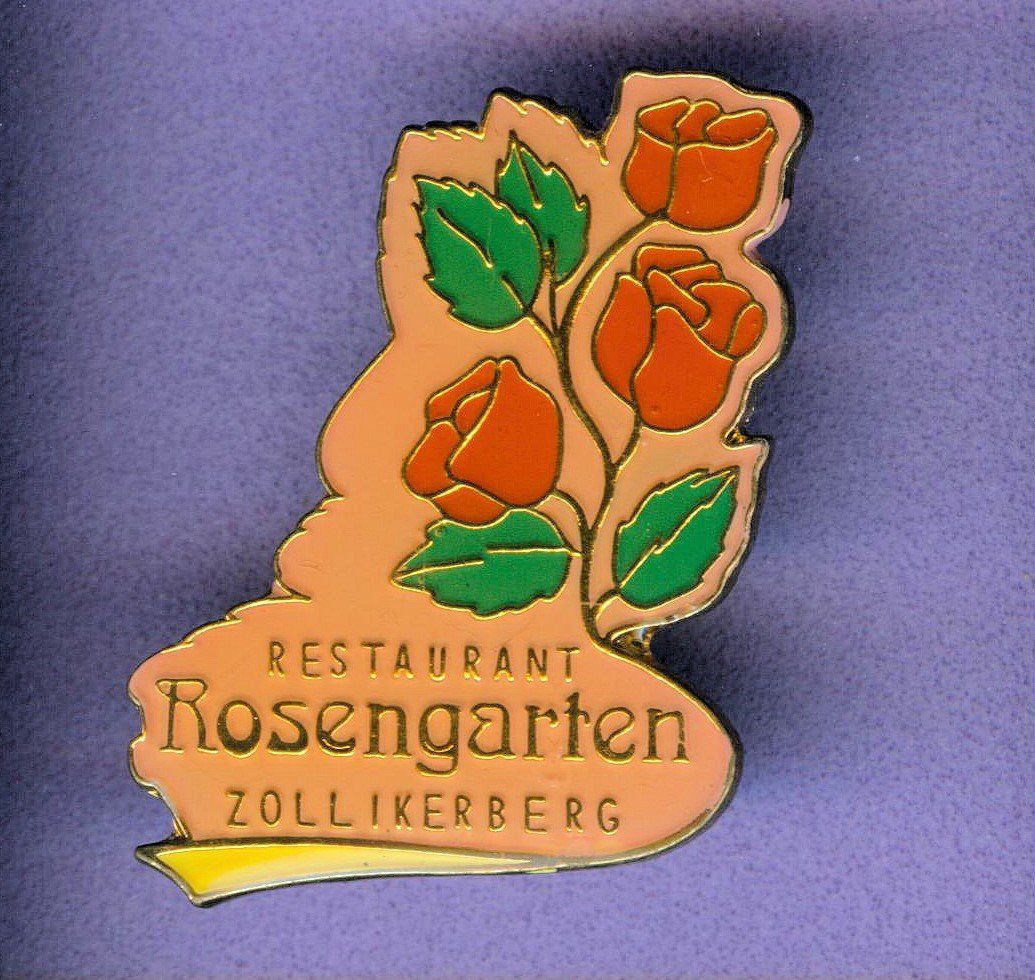 Placchette & Badge: Rest.  ROSENGARTEN  Zollikerberg – Usato da Winterthur venduto da Sammleroase