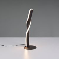 LED Tischleuchte, Schwarz, 40 cm Höhe