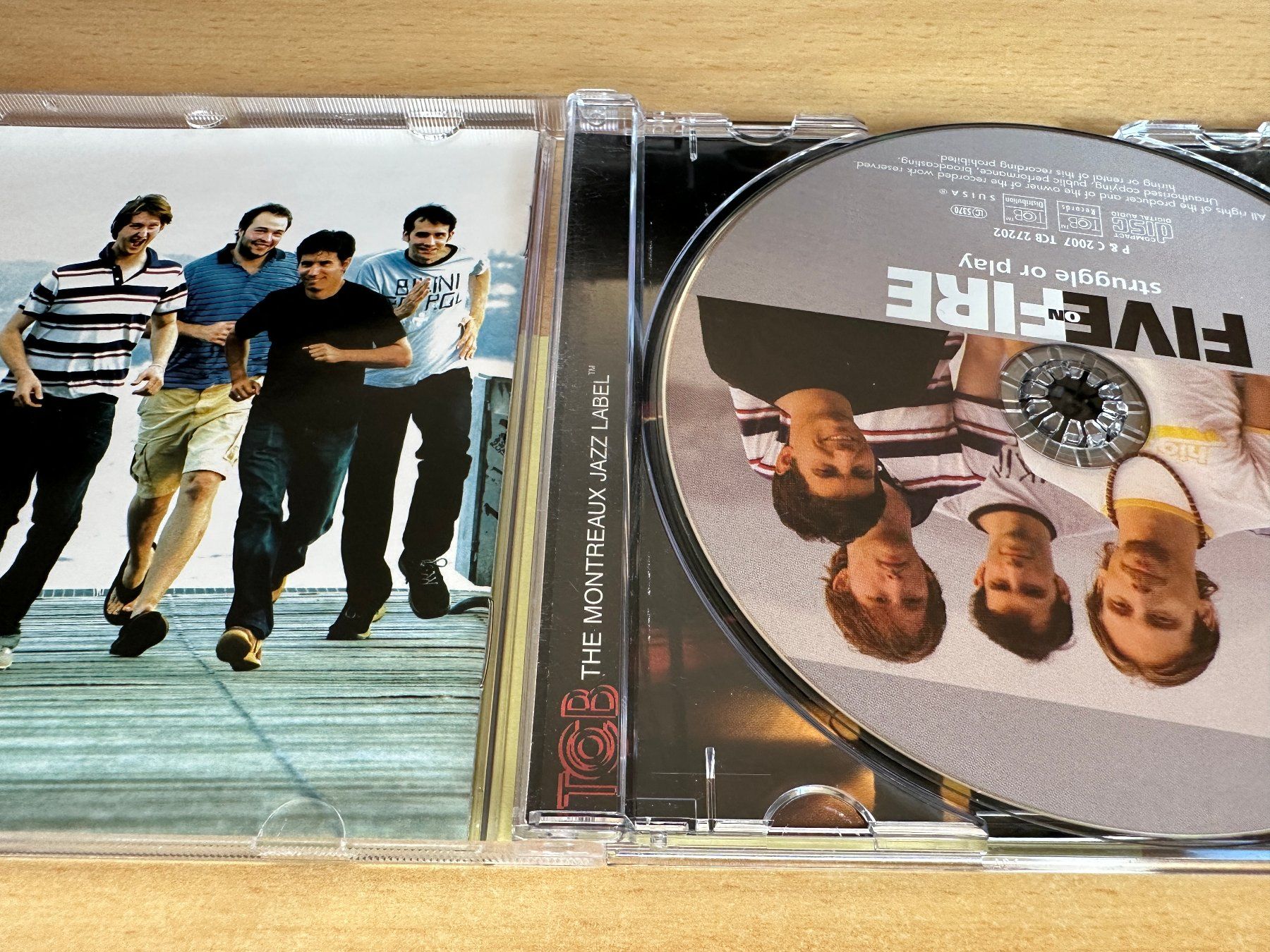 CD: Five On Fire – Struggle Or Play – Usato da Rikon im Tösstal venduto da Alpenmutz 2