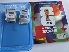 Panini FIFA World Cup 2026 Sticker, ca. 200 Stk. & Album