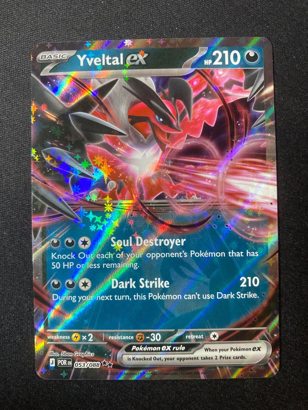 Pokémon Carte collezionabili: Yveltal ex 53 - Perfect Order - EN – Nuovo (secondo la descrizione) da Hausen AG venduto da Shrade