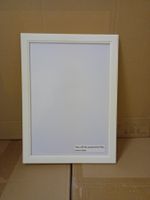 Holzrahmen Bilderrahm A4 weiss