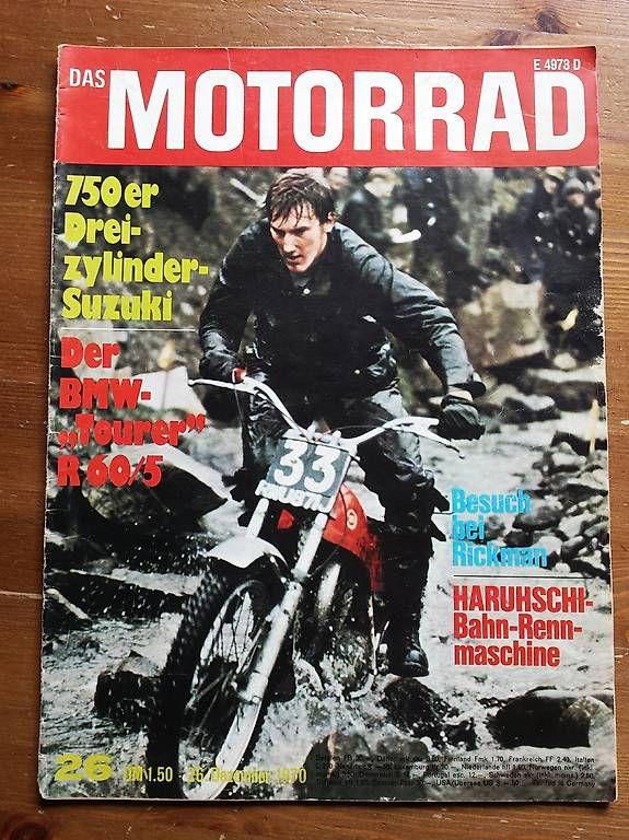 Zeitschriften & Magazine: 2x das Motorrad Zeitschrift 1970/71 – Gebraucht aus Biel/Bienne von Rouf7 1