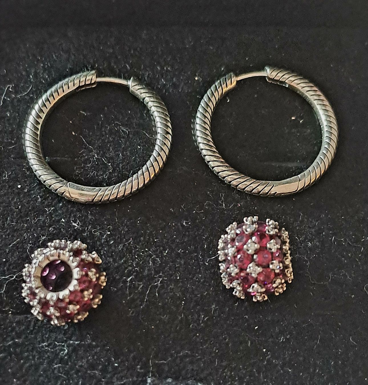 Pandora Orecchini pendenti & Orecchini a lobo: PANDORA Creolen mit CHARMS – Nuovo (secondo la descrizione) da Zürich venduto da cla_pb5j 1