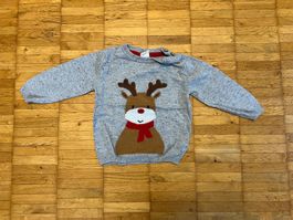 H&M Weihnachts Pullover für Babys, Grösse 74
