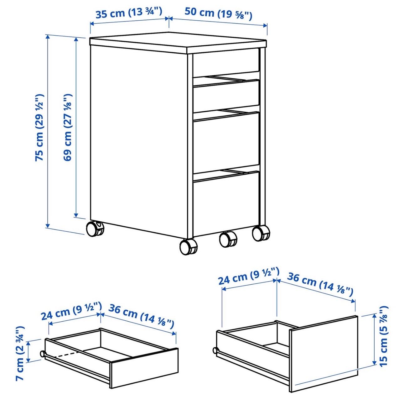 Cassettiere: IKEA Kommode – Usato da Rüegsauschachen venduto da nai_2jfm 3