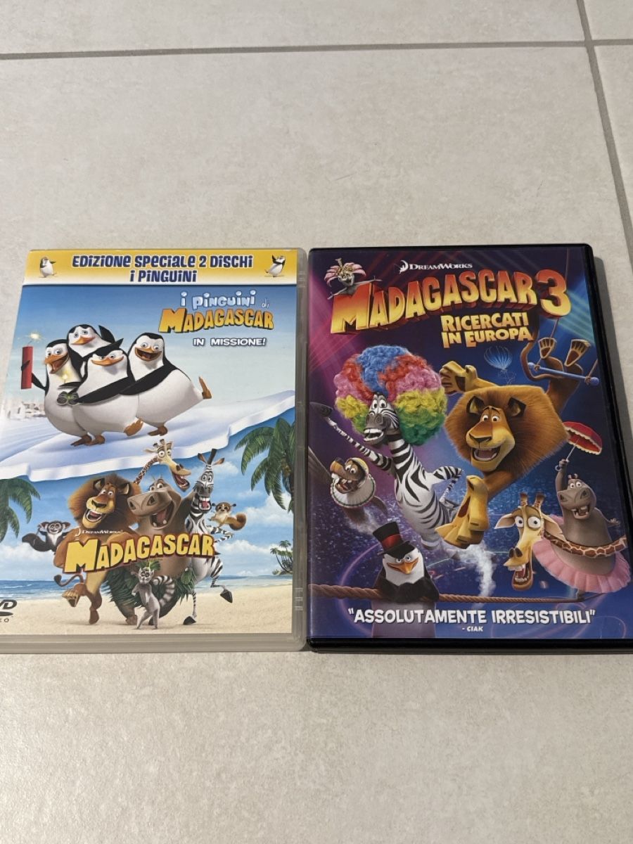 Tutti i DVDs: Madagascar 1,3 – Usato da Cadenazzo venduto da nick995