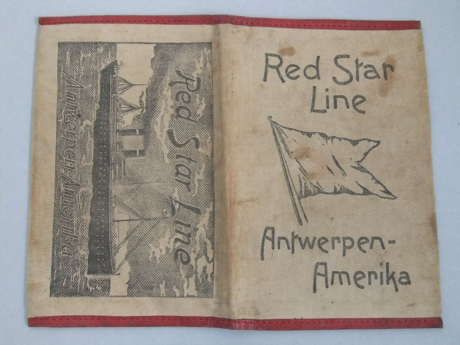 Valigie & Borse: Billettasche / Werft  Red Star Line – Usato da Esslingen venduto da eintagammeer 3